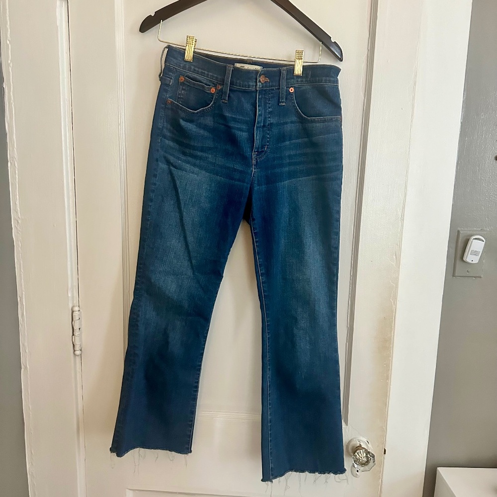 Madewell Cali Denim Boot Cut Jeans - size 29